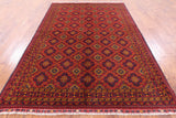 Persian Handmade Wool Rug - 6' 5" X 9' 7" - Golden Nile