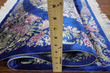 4' X 4' Persian Square High End 100% Silk Handmade Rug - Golden Nile