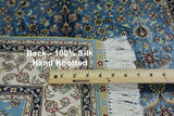 2' 6" X 4' 0'' Persian High End 100% Silk Handmade Rug - Golden Nile