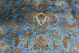 4' X 6' Signed Persian High End 100% Silk Handmade Rug - Golden Nile