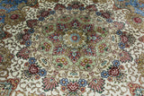 4' X 6' Signed Persian High End 100% Silk Handmade Rug - Golden Nile