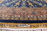 Round Signed High End Persian 100% Silk Rug - 10' X 10' - Golden Nile