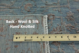 Handmade Wool & Silk Persian Area Rug 8 X 10 - Golden Nile
