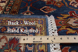 Super Kazak Hand Knotted Oriental Wool Area Rug - 5' X 6' 5" - Golden Nile