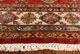 Red Super Kazak Handmade Area Rug - 5' X 6' 7" - Golden Nile