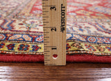 Red Super Kazak Hand Knotted Wool Area Rug - 4' 11" X 6' 6" - Golden Nile