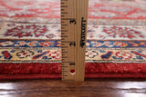 Red Super Kazak Hand Knotted Area Rug - 5' 0" X 6' 9" - Golden Nile