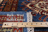 Super Kazak Hand Knotted Oriental Wool Area Rug - 8' X 10' 10" - Golden Nile
