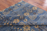 Super Gabbeh Hand Knotted Oriental Wool Area Rug - 9' X 11' 8" - Golden Nile