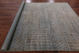 Savannah Grass Hand Knotted Oriental Wool Area Rug - 7' 10" X 9' 7" - Golden Nile