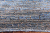 Savannah Grass Hand Knotted Wool Area Rug - 8' 7" X 11' 11" - Golden Nile