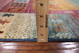 Persian Gabbeh Tribal Hand Knotted Wool Rug - 4' 11" X 7' 7" - Golden Nile