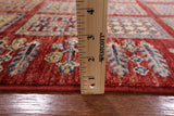 Super Gabbeh Handmade Oriental Wool Runner Rug - 2' 9" X 10' 1" - Golden Nile