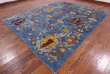 Super Oushak Hand Knotted Wool on Wool Area Rug - 9' 3" X 11' 5" - Golden Nile