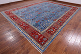 Persian Ziegler Hand Knotted Oriental Wool Area Rug - 11' 9" X 15' - Golden Nile