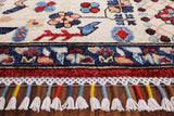 Red Persian Ziegler Handmade Wool Area Rug - 6' 3" X 9' 2" - Golden Nile