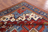 Fine Serapi Handmade Oriental Wool Area Rug - 11' 11" X 14' 8" - Golden Nile