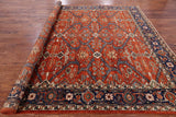 Fine Serapi Hand Knotted Oriental Wool Area Rug - 9' 2" X 11' 8" - Golden Nile