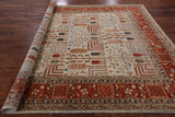 Fine Serapi Hand Knotted Wool Area Rug - 8' 4" X 10' 7" - Golden Nile