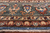 Blue Fine Serapi Handmade Area Rug - 9' 10" X 14' 2" - Golden Nile