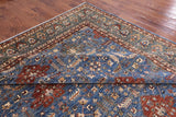 Blue Fine Serapi Handmade Area Rug - 9' 10" X 14' 2" - Golden Nile