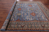 Blue Fine Serapi Handmade Area Rug - 9' 10" X 14' 2" - Golden Nile