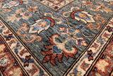 Blue Fine Serapi Handmade Area Rug - 9' 10" X 14' 2" - Golden Nile