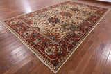 Fine Serapi Hand Knotted Wool Rug - 9' 0" X 14' 10" - Golden Nile