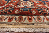 Fine Serapi Hand Knotted Wool Rug - 9' 0" X 14' 10" - Golden Nile