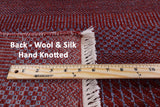 Savannah Handmade Wool & Silk Area Rug - 9' 1" X 12' 3" - Golden Nile