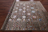 100% Silk With Oxidized Wool Handmade Area Rug - 8' 0" X 10' 0" - Golden Nile