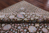 100% Silk With Oxidized Wool Handmade Area Rug - 8' 0" X 10' 0" - Golden Nile