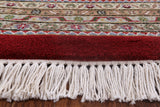 Square Bijar Handmade Wool & Silk Rug - 9' 7" X 9' 11" - Golden Nile