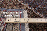 Bijar Hand Knotted Wool & Silk Rug - 5' 11" X 8' 10" - Golden Nile
