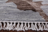Contemporary Hand Knotted Wool Area Rug - 8' 1" X 9' 11" - Golden Nile