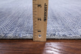 Grey Savannah Grass Handmade Wool & Silk Area Rug - 5' 11" X 9' 1" - Golden Nile