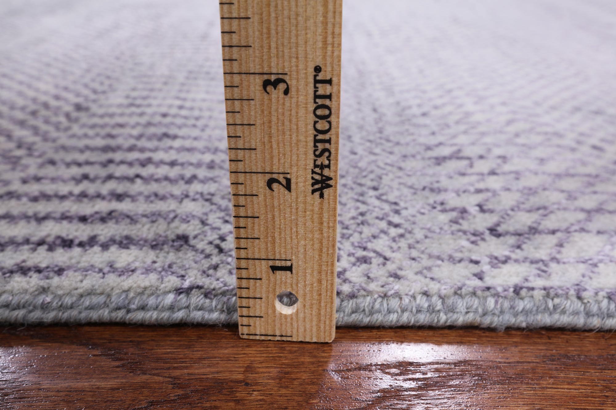 Grey Savannah Grass Handmade Wool & Silk Rug - 8' 0" X 10' 1" - Golden Nile