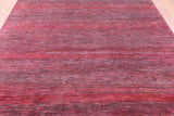 Savannah Grass Hand Knotted Wool & Silk Area Rug - 8' 2" X 9' 11" - Golden Nile
