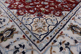 Persian Nain Handmade Wool & Silk Runner Rug - 2' 8" X 18' 2" - Golden Nile