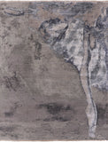Ballerina Ballet Dancer Design Modern Hand Knotted Wool & Silk Rug - 8' 0" X 10' 3" - Golden Nile