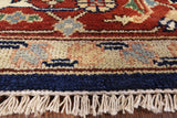 Fine Serapi Hand Knotted Oriental Wool Area Rug - 8' X 9' 10" - Golden Nile