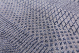 Grey Savannah Grass Handmade Wool & Silk Area Rug - 8' 1" X 10' 2" - Golden Nile
