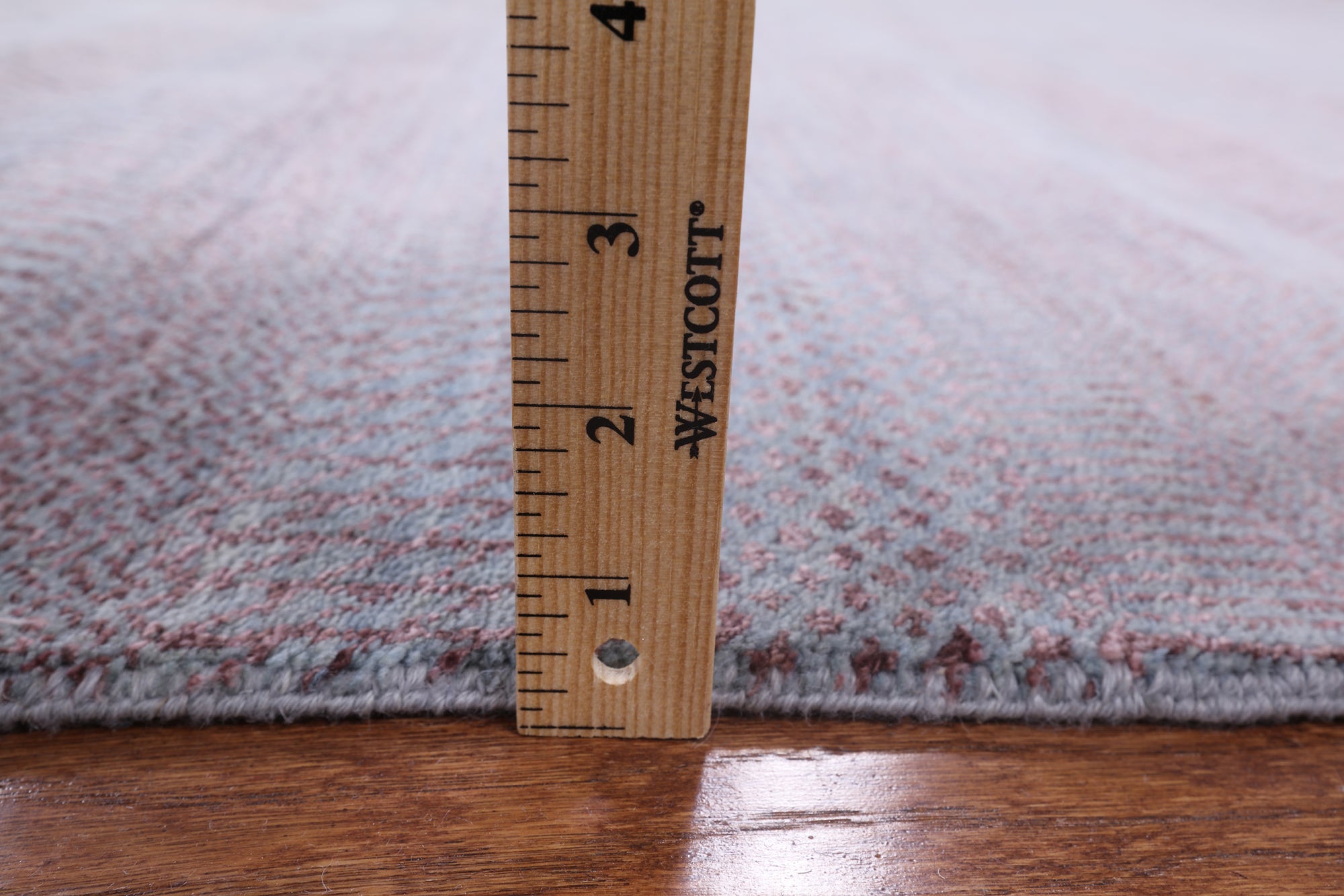 Grey Savannah Grass Hand Knotted Wool & Silk Area Rug - 9' 11" X 14' 3" - Golden Nile