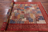 Tribal Persian Gabbeh Hand Knotted Wool Rug - 5' 6" X 7' 10" - Golden Nile