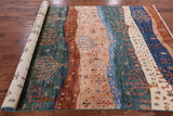 Super Gabbeh Handmade Wool Area Rug - 5' 9" X 7' 11" - Golden Nile