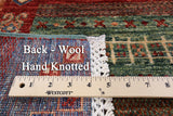 Tribal Persian Gabbeh Handmade Wool Rug - 5' 8" X 7' 11" - Golden Nile