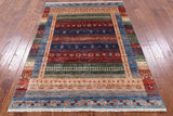 Super Gabbeh Handmade Wool Area Rug - 4' 10" X 6' 9" - Golden Nile