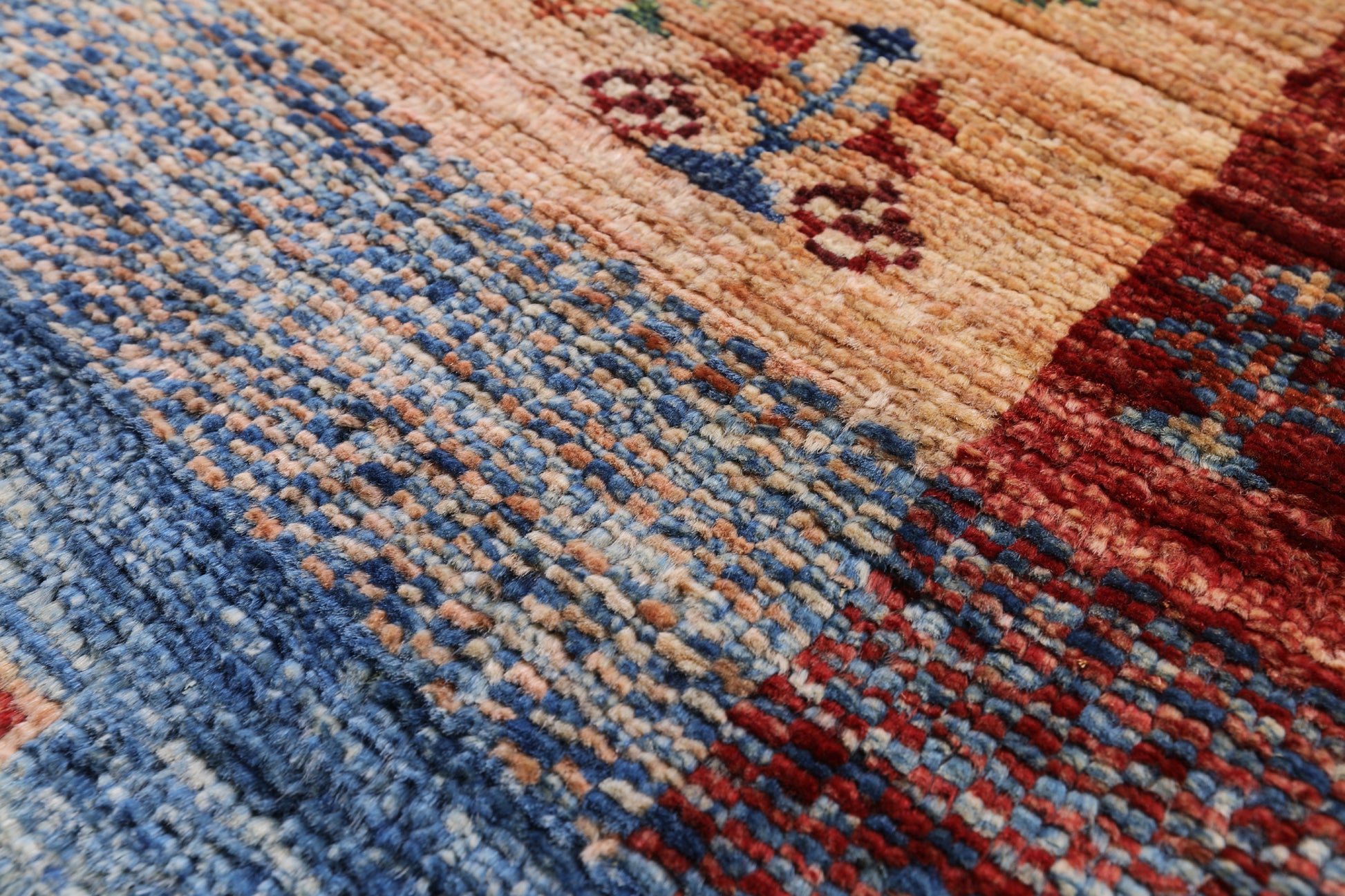 Super Gabbeh Handmade Wool Area Rug - 4' 10" X 6' 9" - Golden Nile