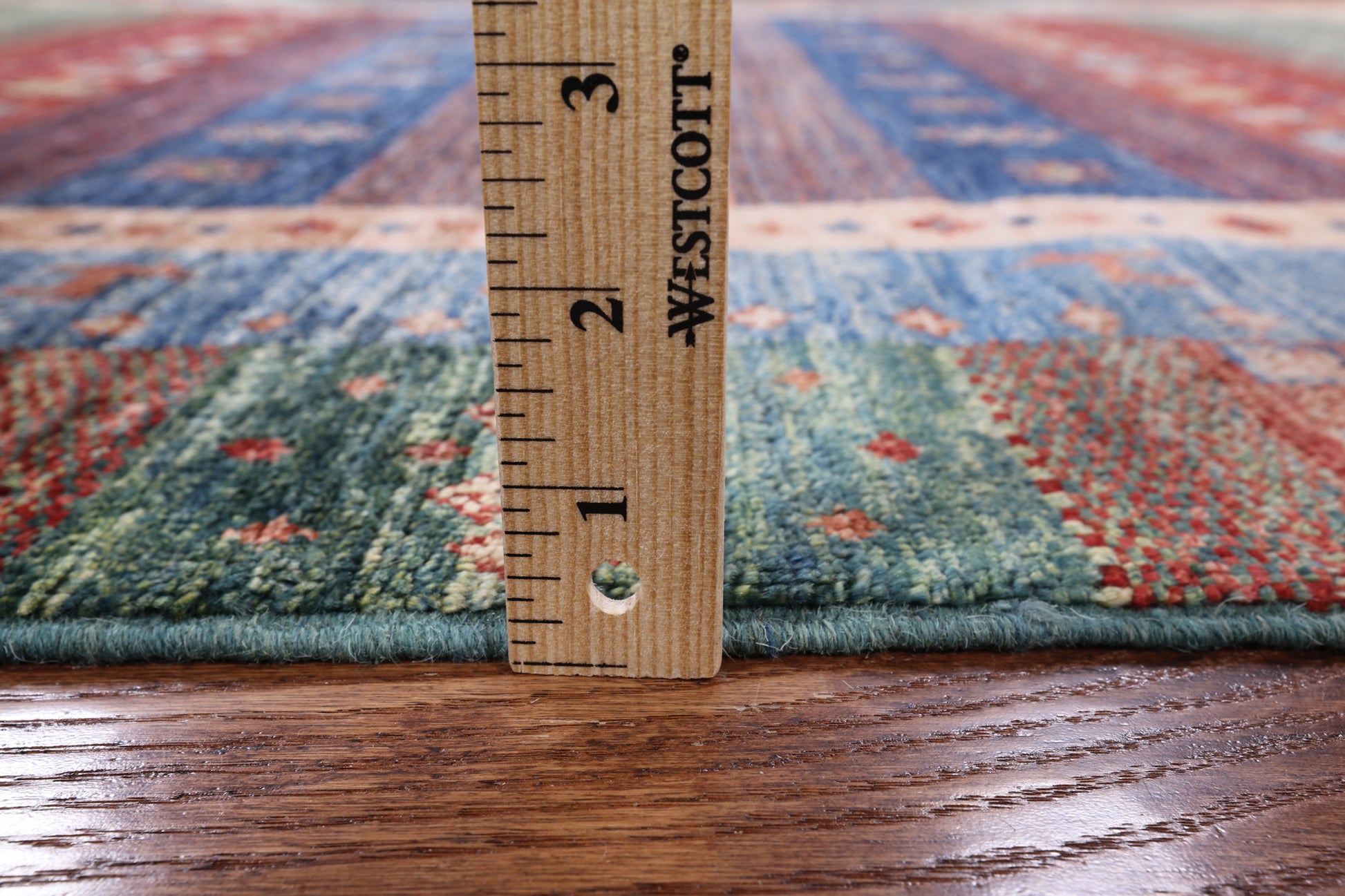 Super Gabbeh Handmade Wool Area Rug - 4' 10" X 6' 9" - Golden Nile