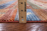 Tribal Persian Gabbeh Hand Knotted Wool Rug - 5' 0" X 6' 7" - Golden Nile